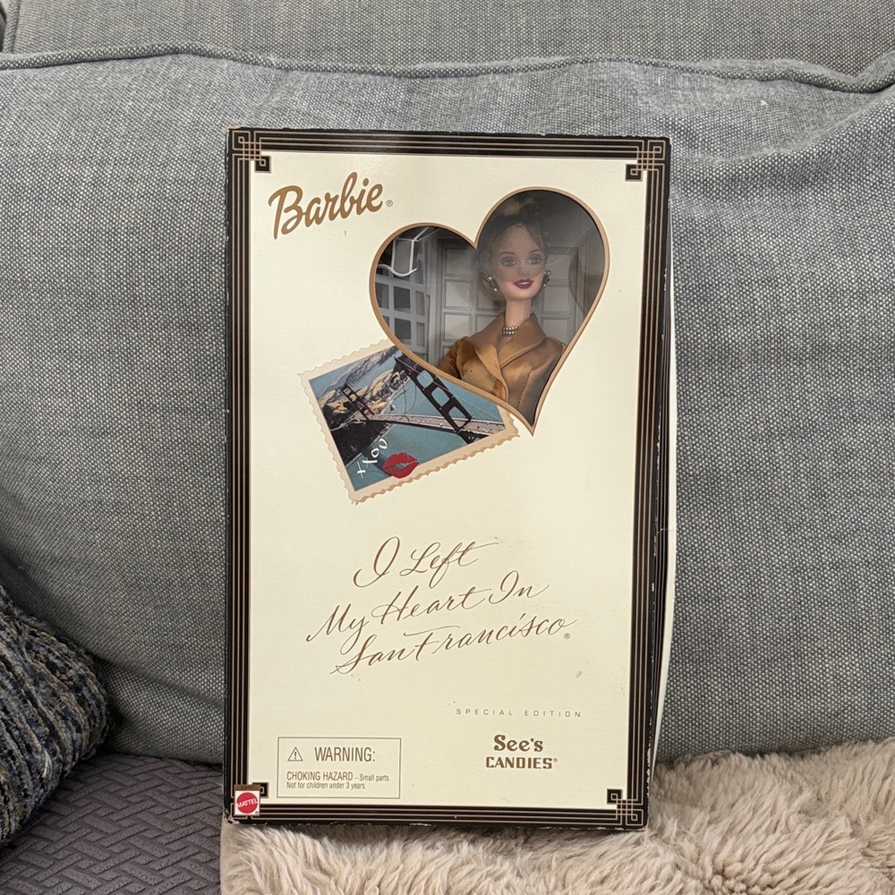 Vintage Barbie I Left My Heart In San Francisco See’s Candies Special Edition
